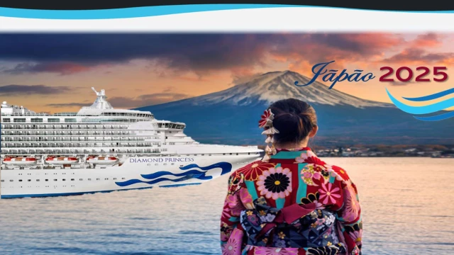 Princess Cruises com novos itinerários de cruzeiros no Japão e Sudeste Asiático para 2025-26